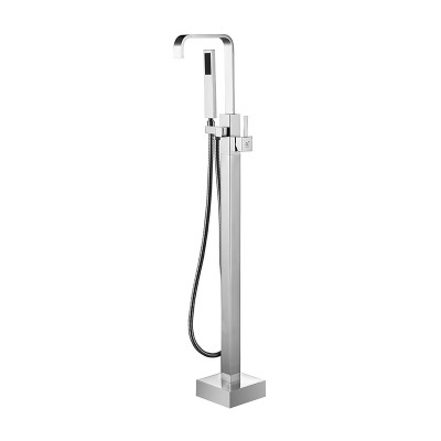 CUPC luxury free standing bath tub filler bath shower mixer faucet