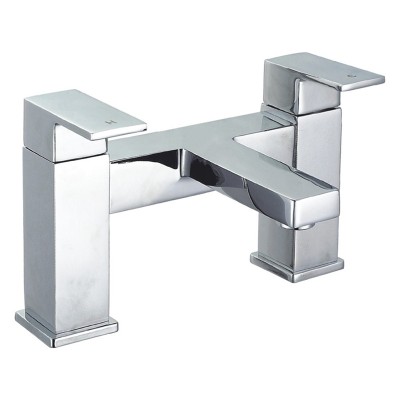 square design UK Bath Filler Mixer Tap